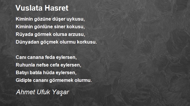 Ahmet Ufuk Yaşar