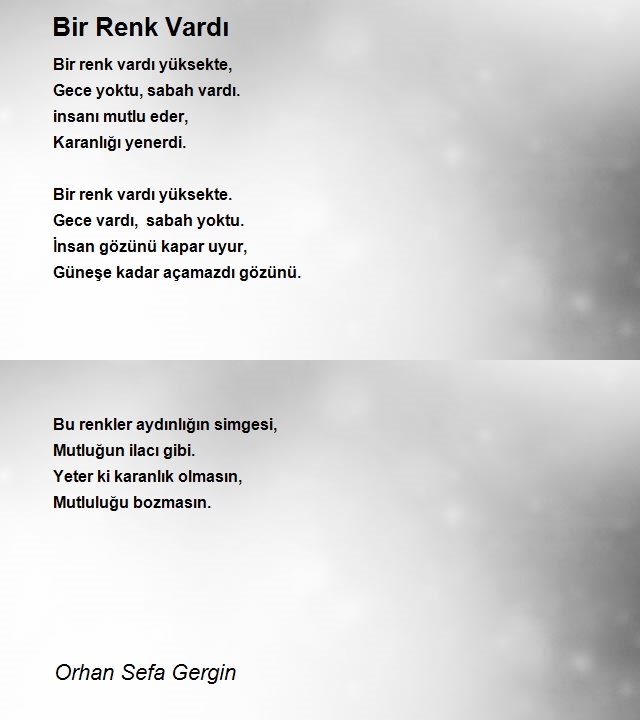 Orhan Sefa Gergin