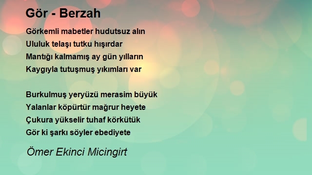 Ömer Ekinci Micingirt