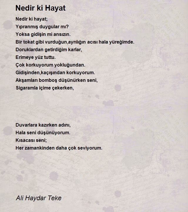 Ali Haydar Teke