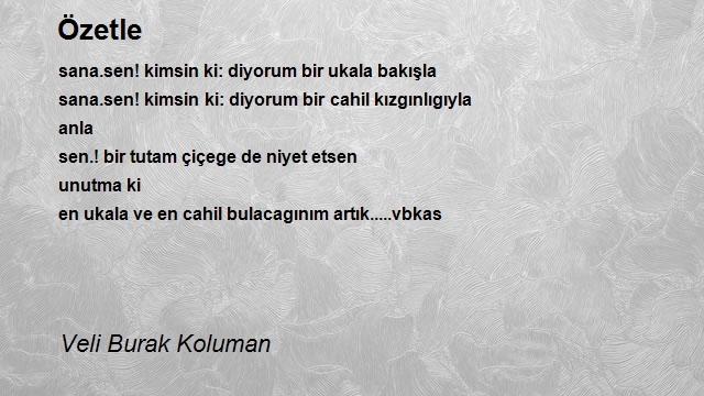 Veli Burak Koluman