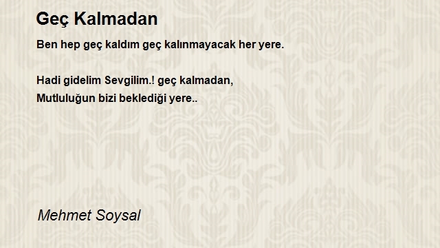 Mehmet Soysal