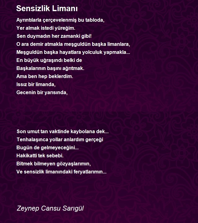 Zeynep Cansu Sarıgül