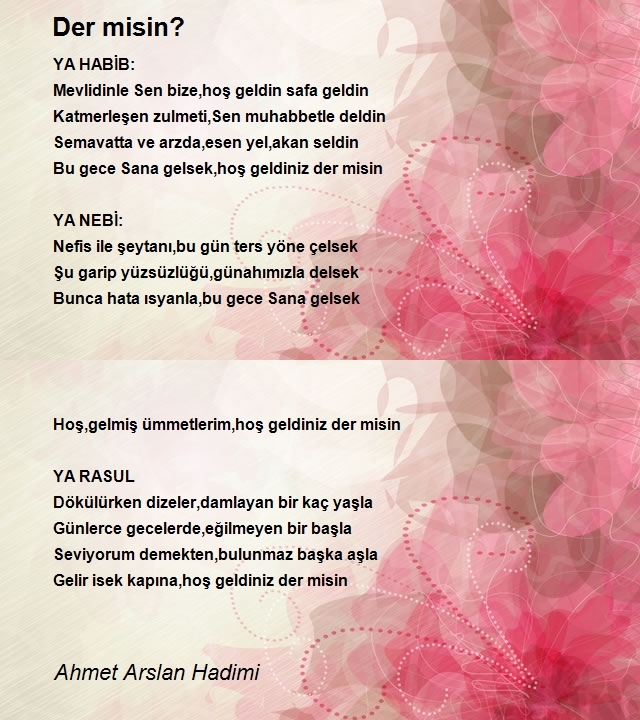 Ahmet Arslan Hadimi