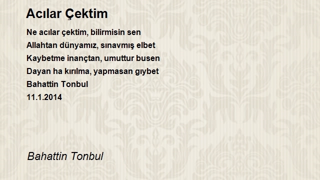 Bahattin Tonbul