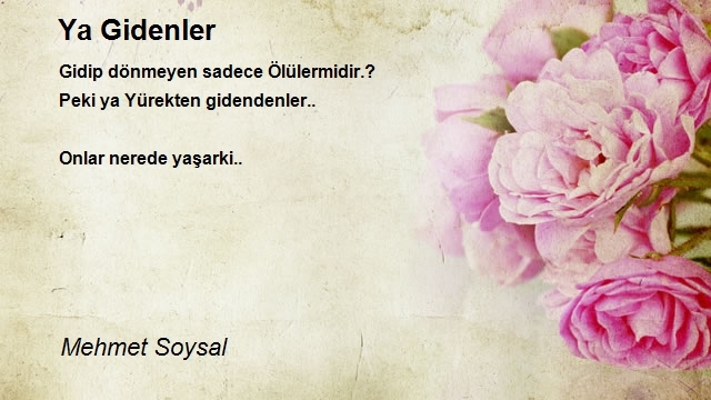 Mehmet Soysal