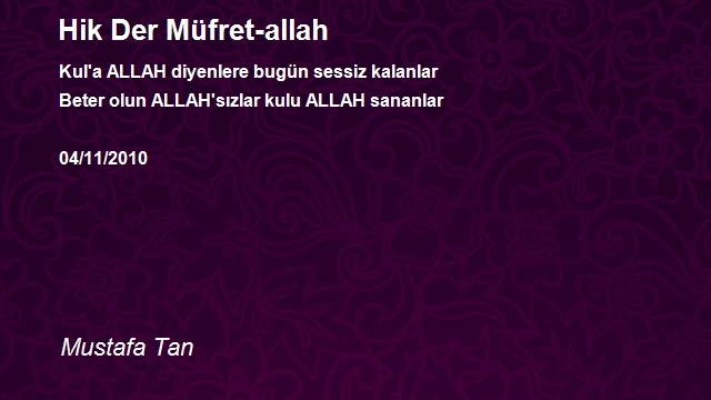 Mustafa Tan