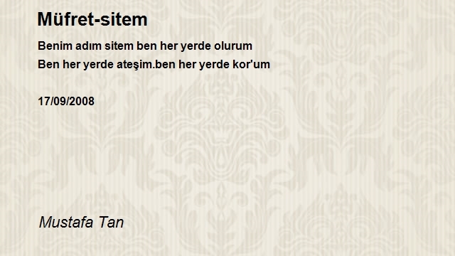 Mustafa Tan