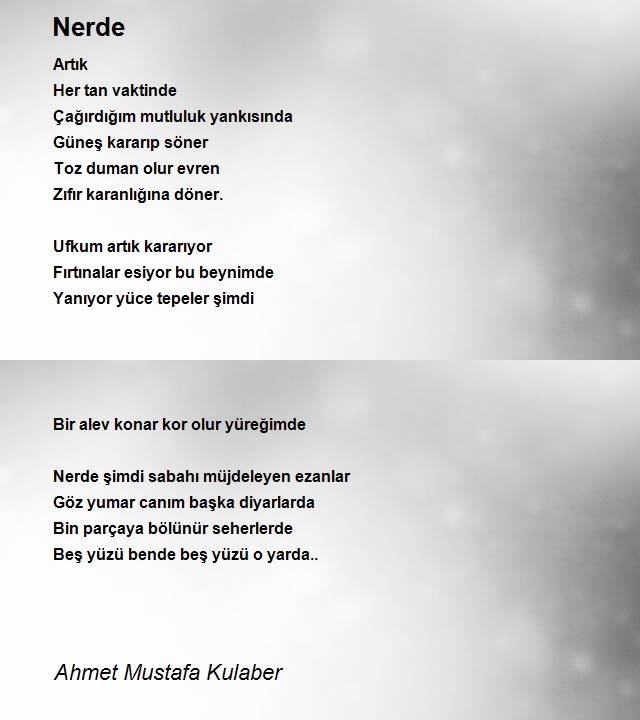 Ahmet Mustafa Kulaber