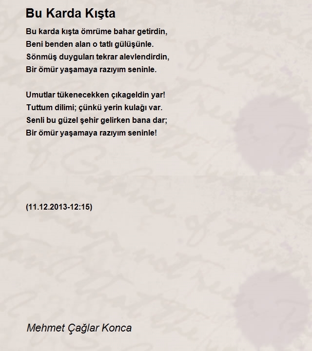 Mehmet Çağlar Konca