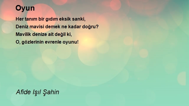 Afide Işıl Şahin