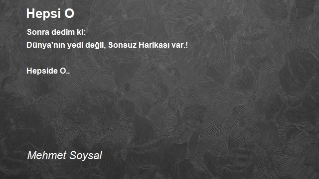 Mehmet Soysal