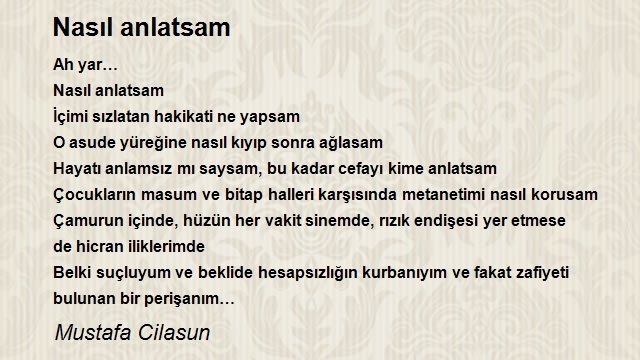 Mustafa Cilasun