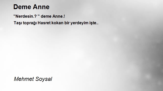 Mehmet Soysal