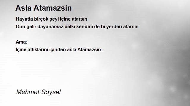 Mehmet Soysal