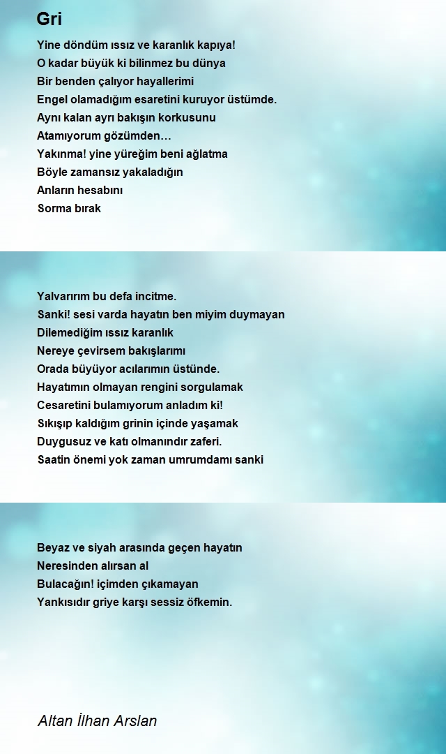 Altan İlhan Arslan