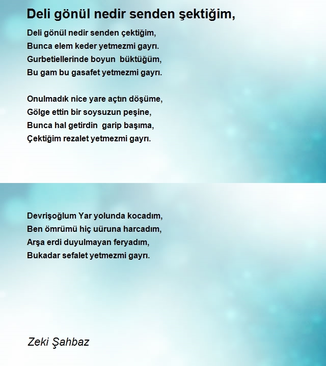 Zeki Şahbaz