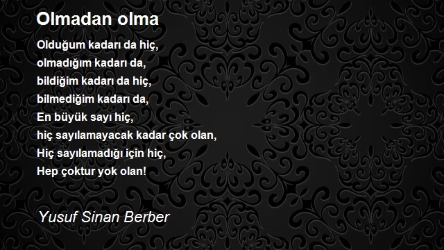 Yusuf Sinan Berber