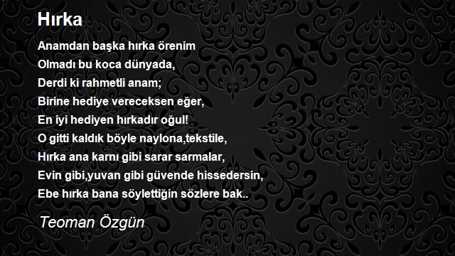 Teoman Özgün