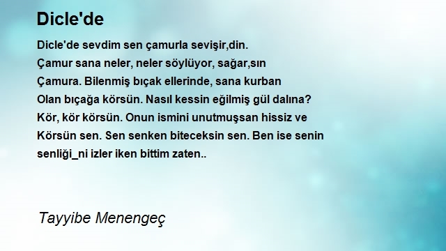 Tayyibe Menengeç