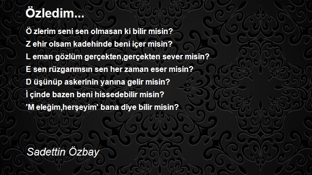 Sadettin Özbay