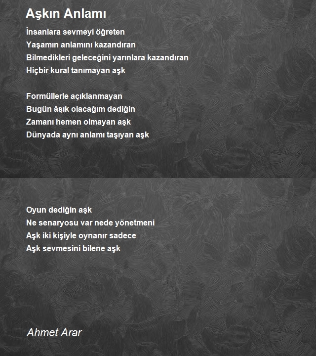 Ahmet Arar