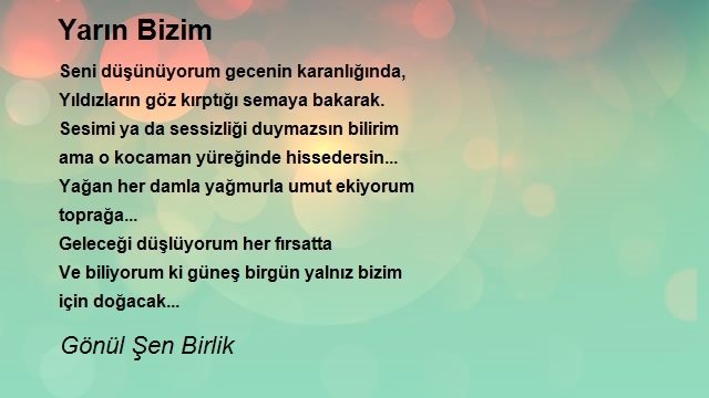 Gönül Şen Birlik