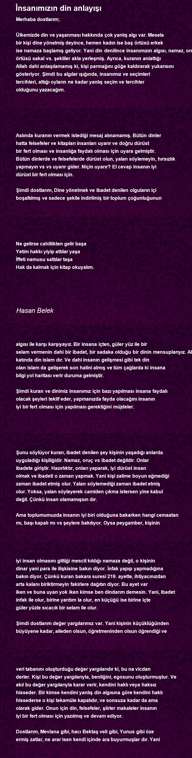 Hasan Belek