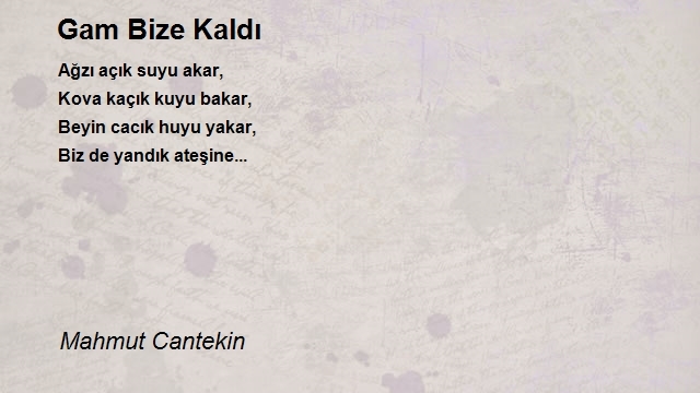 Mahmut Cantekin