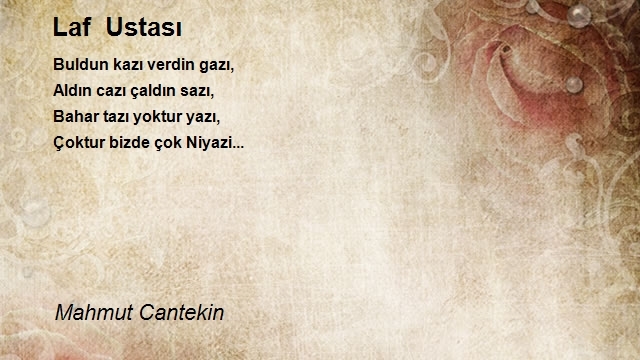 Mahmut Cantekin