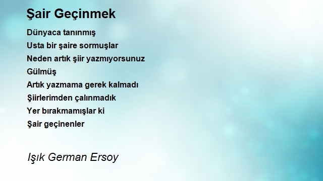 Işık German Ersoy 