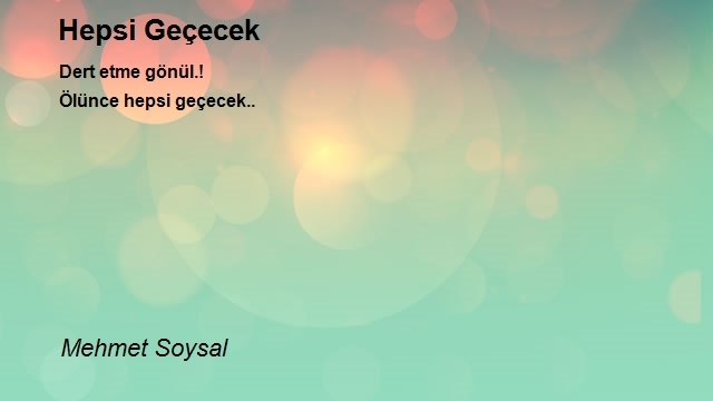 Mehmet Soysal