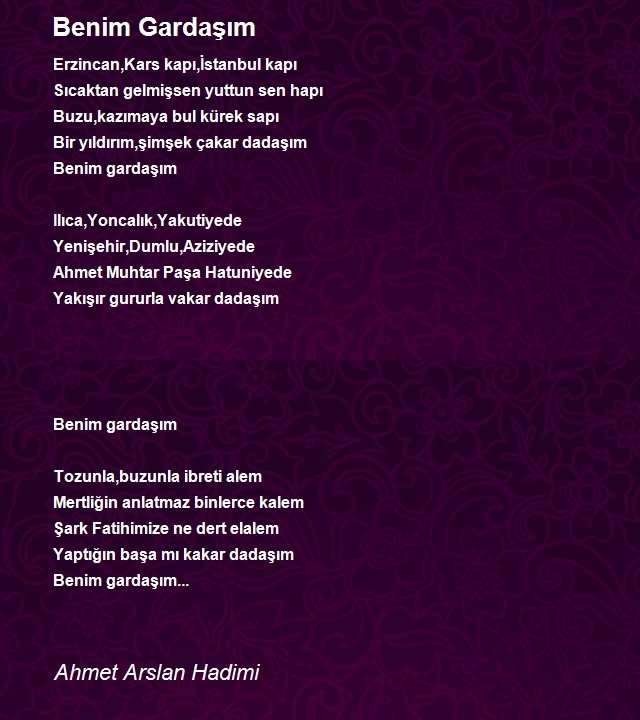 Ahmet Arslan Hadimi