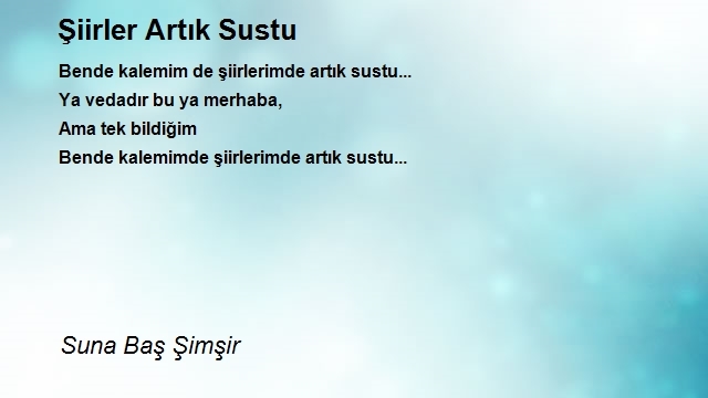 Suna Baş Şimşir