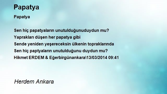 Herdem Ankara