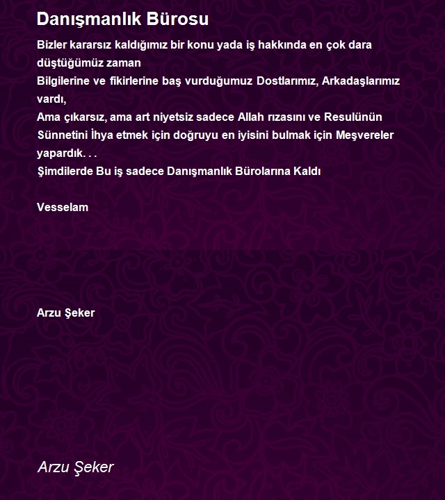 Arzu Şeker