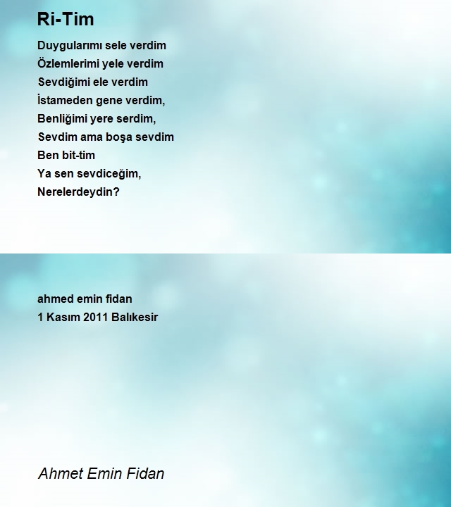 Ahmet Emin Fidan