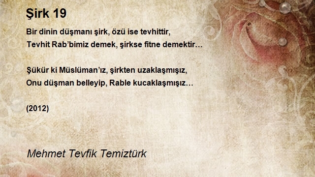 Mehmet Tevfik Temiztürk