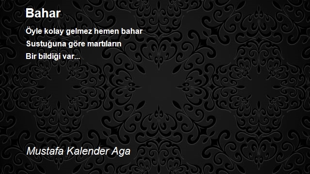 Mustafa Kalender Aga