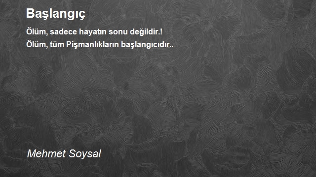 Mehmet Soysal