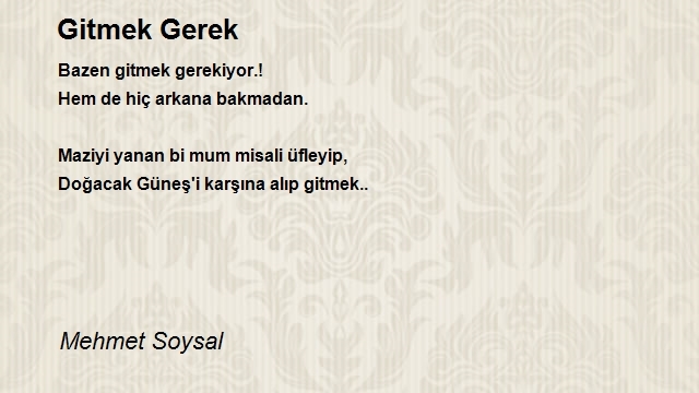 Mehmet Soysal