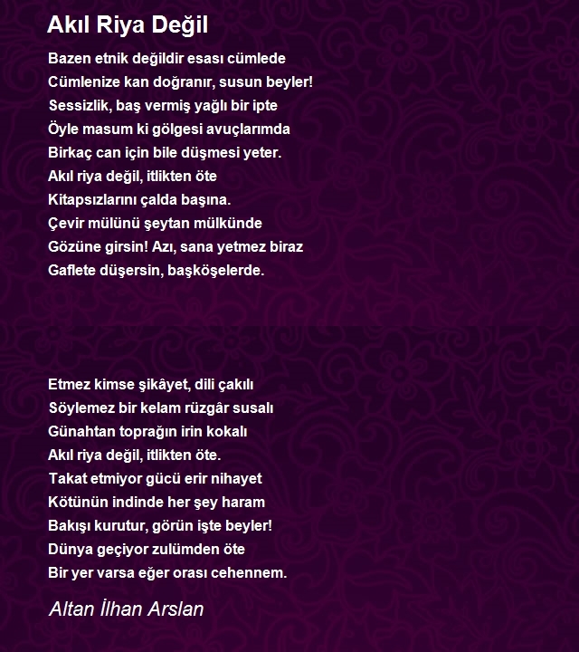 Altan İlhan Arslan