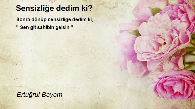 Ertuğrul Bayam