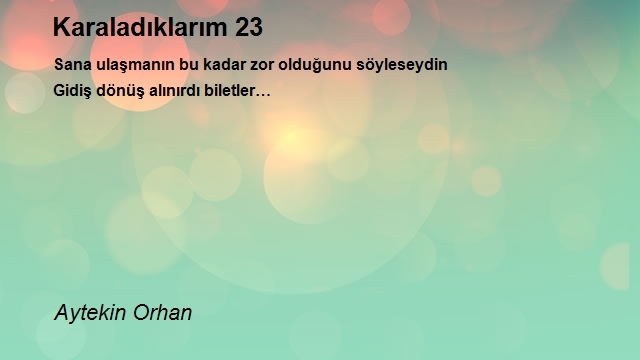 Aytekin Orhan