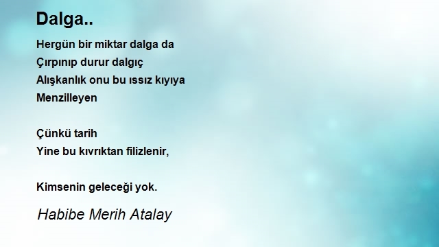 Habibe Merih Atalay