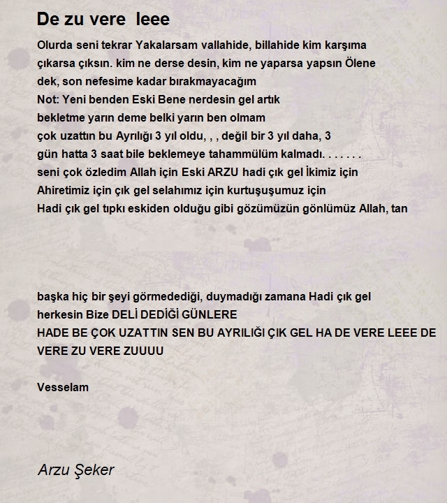 Arzu Şeker