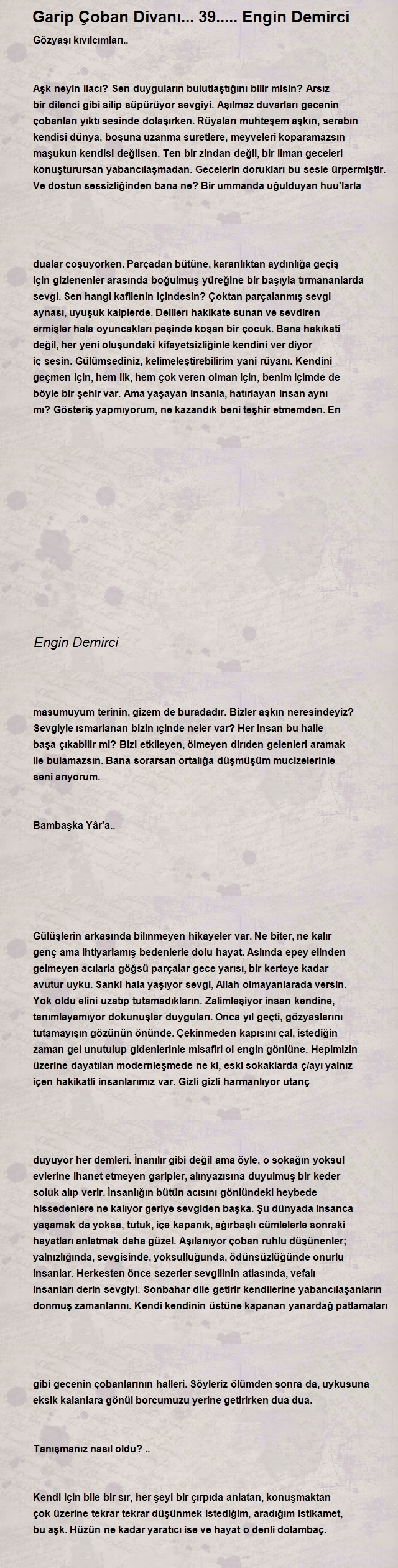 Engin Demirci