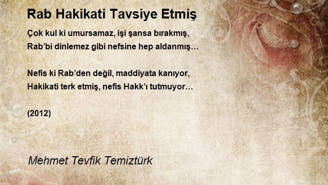 Mehmet Tevfik Temiztürk