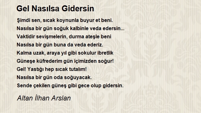 Altan İlhan Arslan