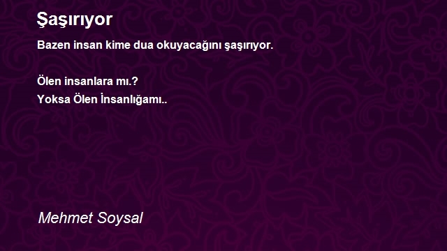 Mehmet Soysal